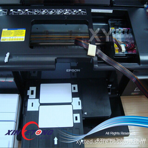 Waterproof Inkjet ID cards for Epson T50 printer